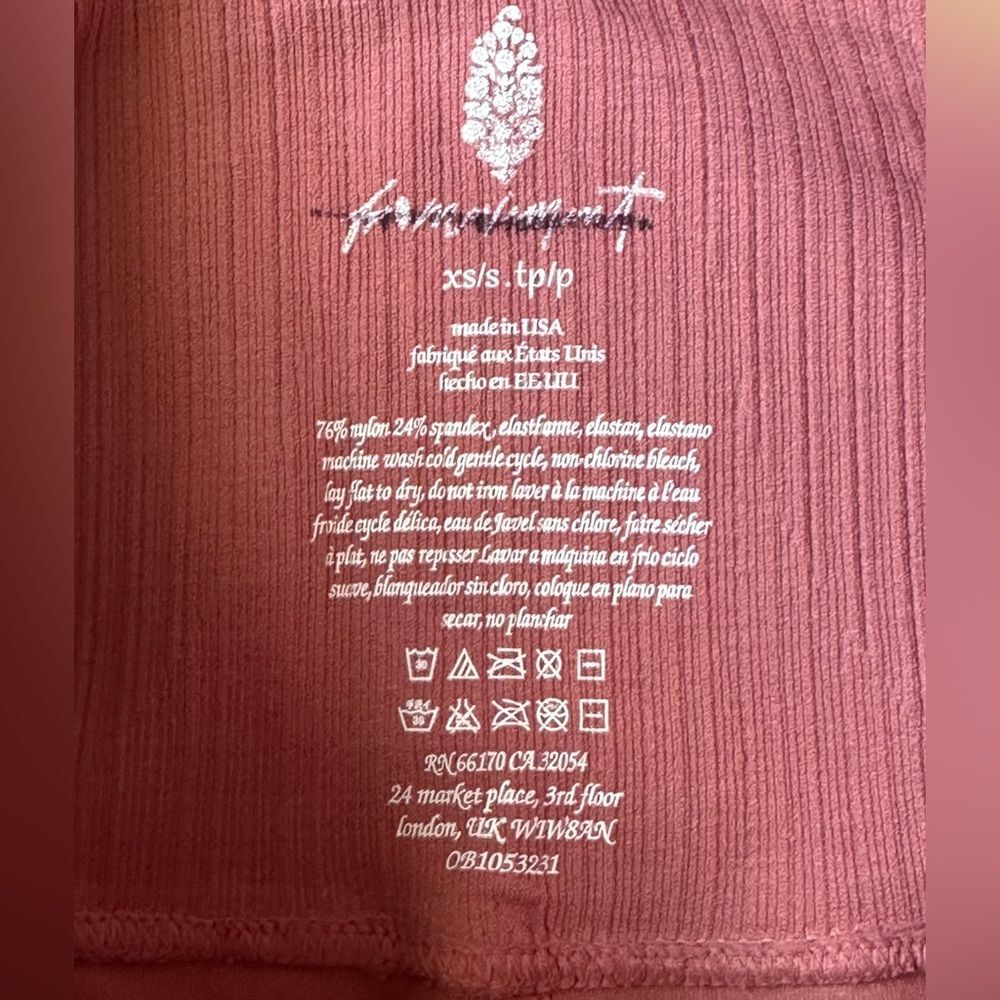 Free People Movement Hi-Rise 7/8 Length Good Karma Leggings XS/S NWT - Picture 3 of 5